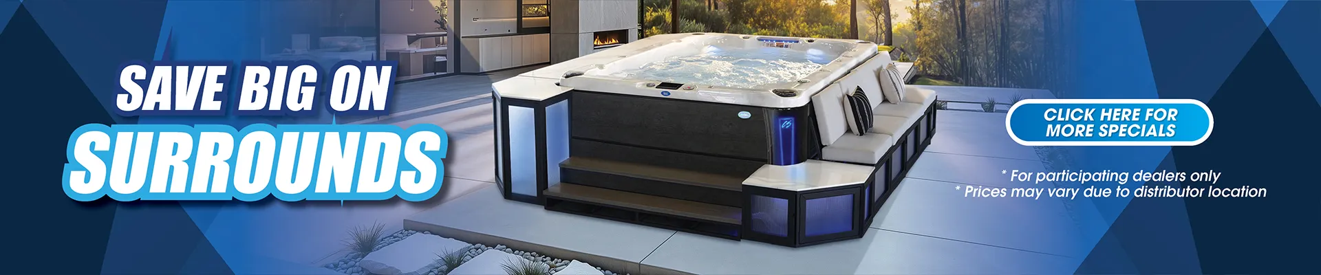 Calspas hot tub being used in a family setting - Livonia