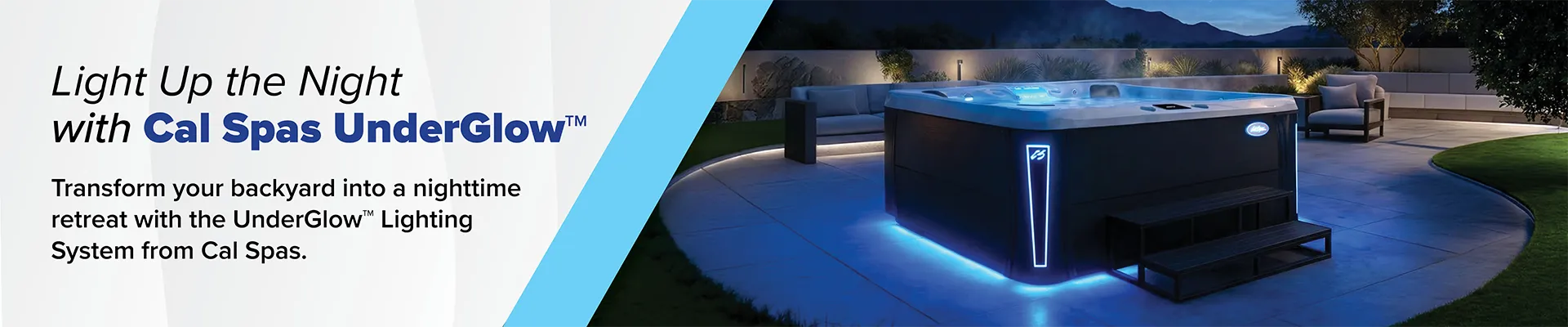 Calspas hot tub being used in a family setting - Livonia